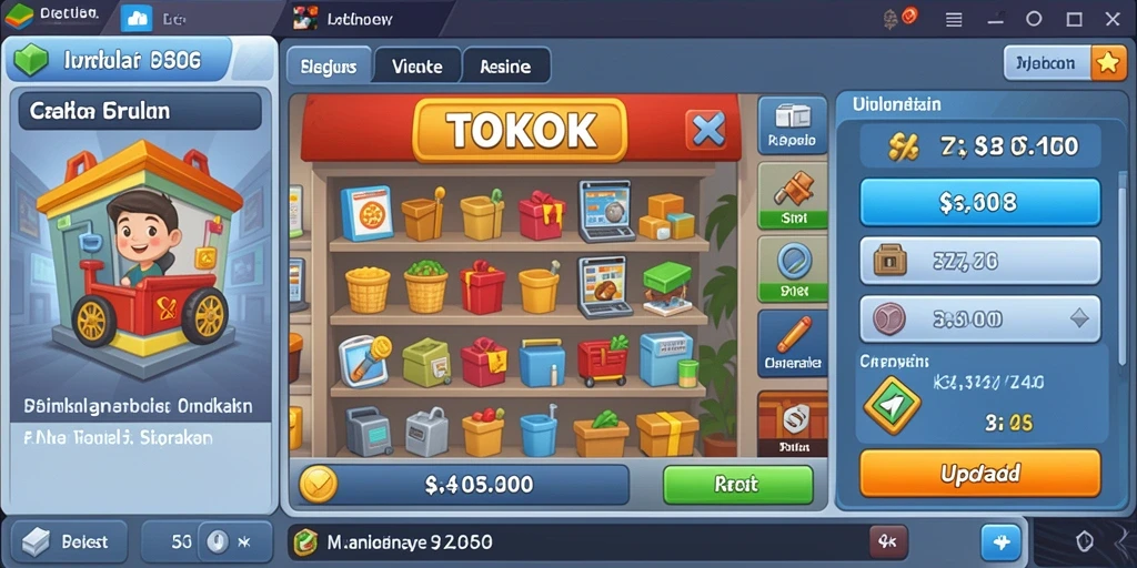 5rt - Tampilan menu permainan yang intuitif dan mudah digunakan.
